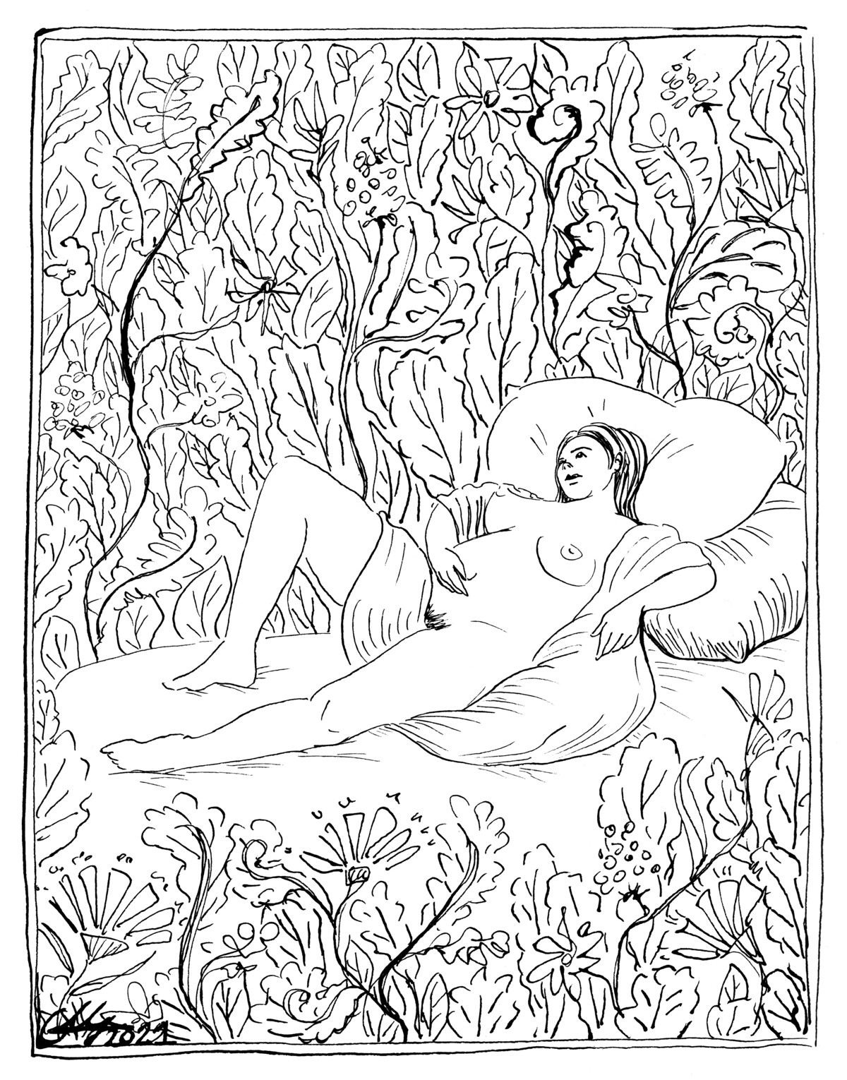 Dessin © Éléonore Goldberg